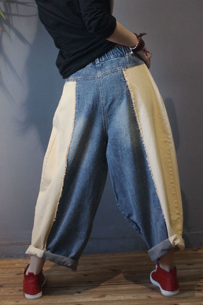 distressed jeans baggy