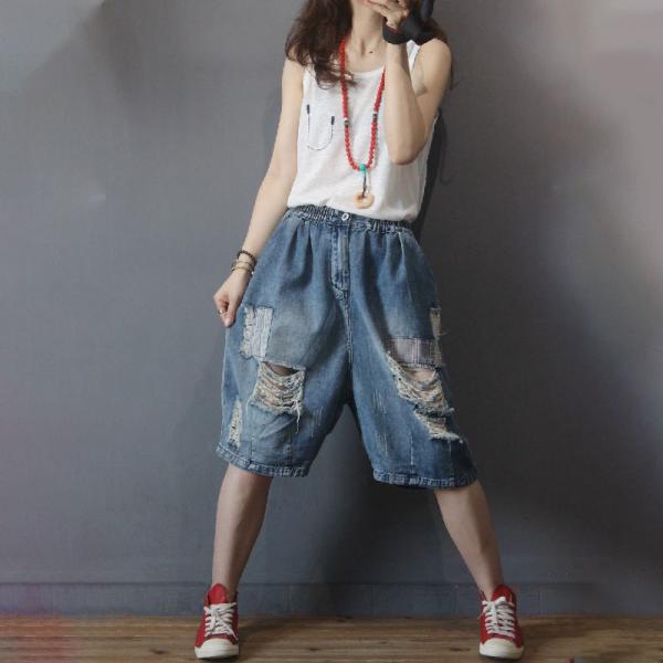 baggy overall shorts