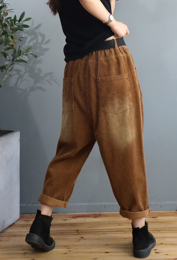 baggy corduroy pants womens