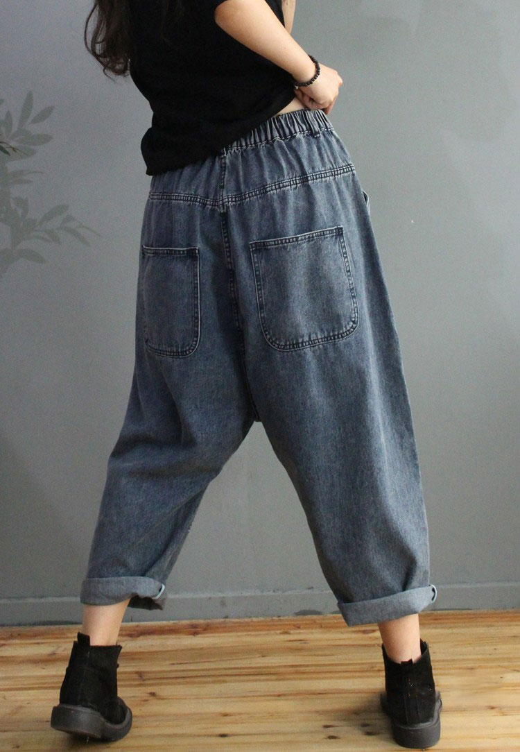 baggy distressed mom jeans