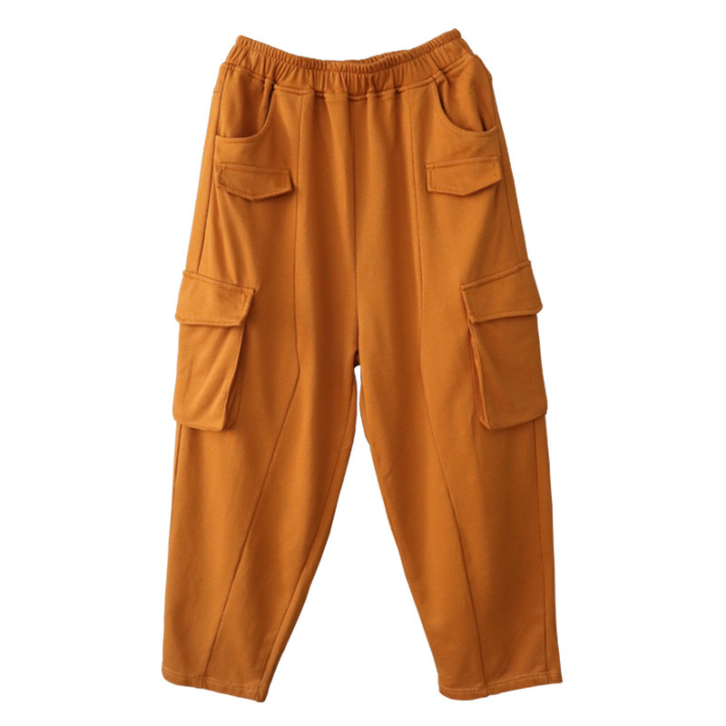 plus size cargo pants with pockets