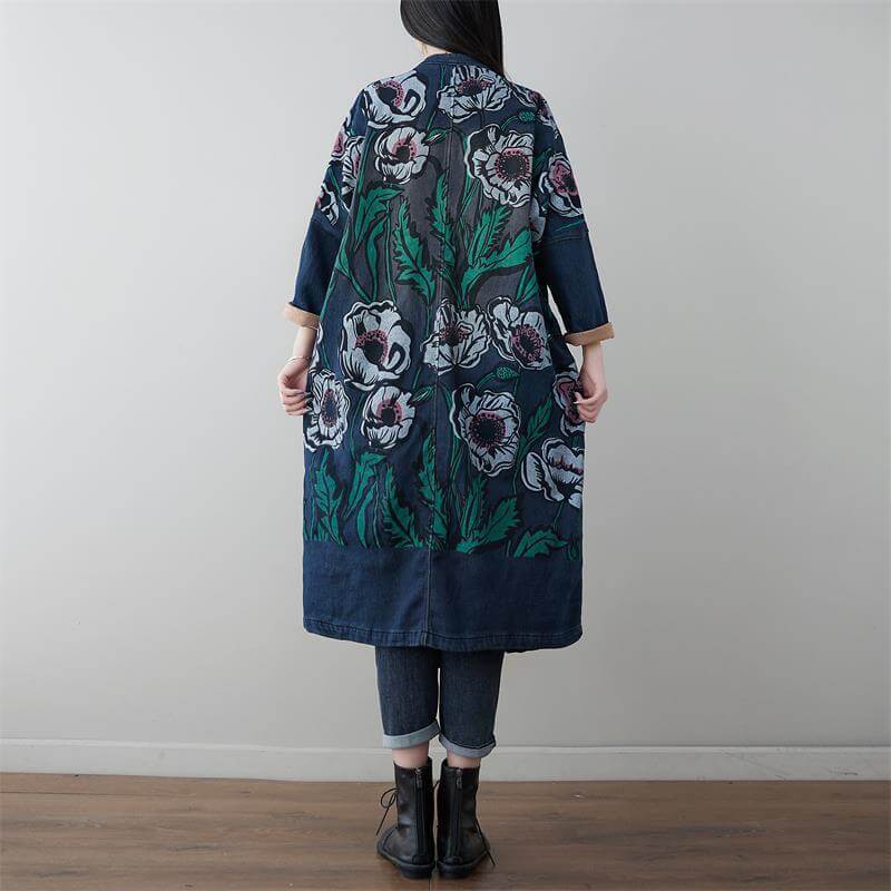 chinese-button-printed-coat-plus-size-blanket-coat-in-blue-green-one