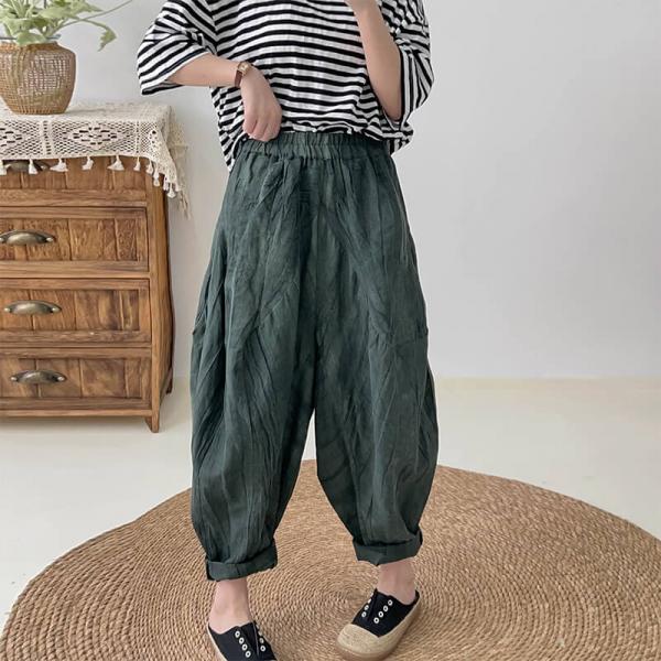 Sand Wash Linen Baggy Hippie Pants